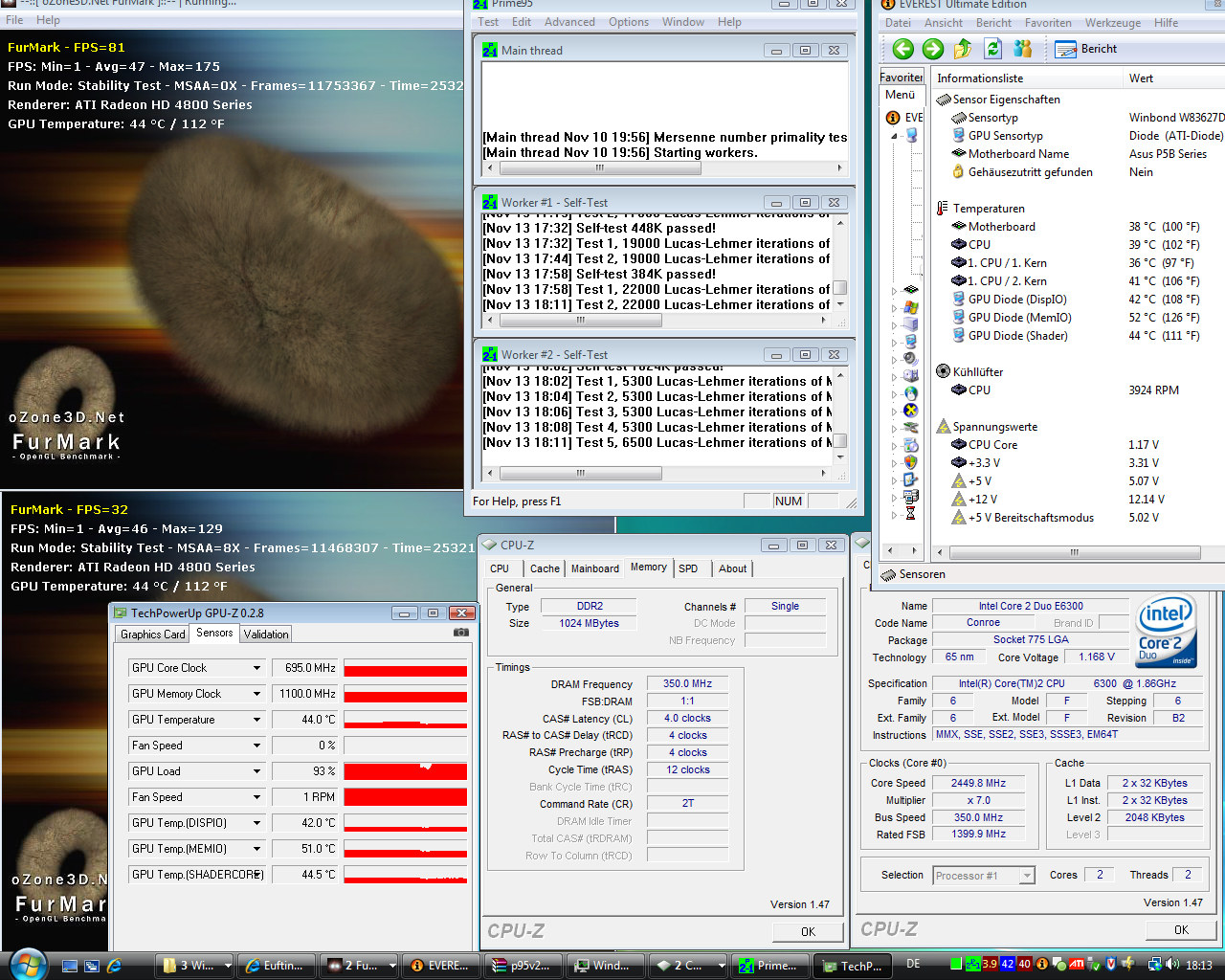 Hannis PC Temps