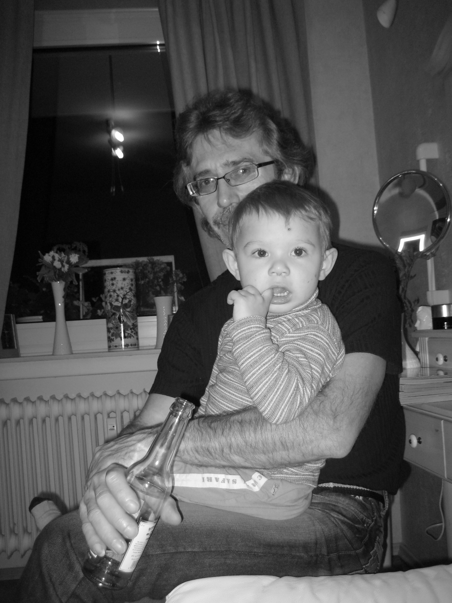 Mit Opa Niko