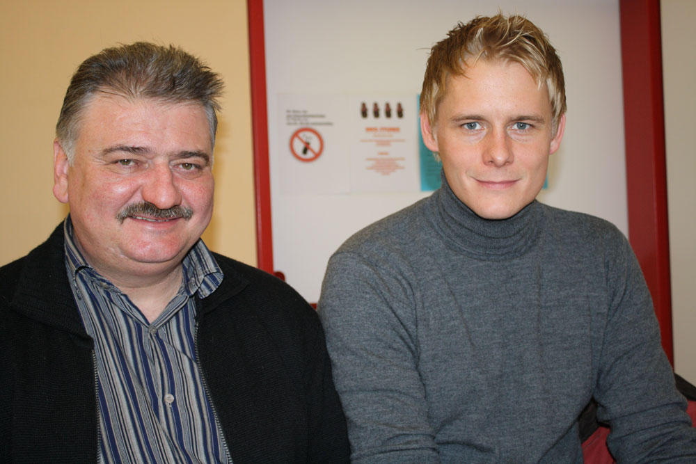 frischgebackener Papa und Opa