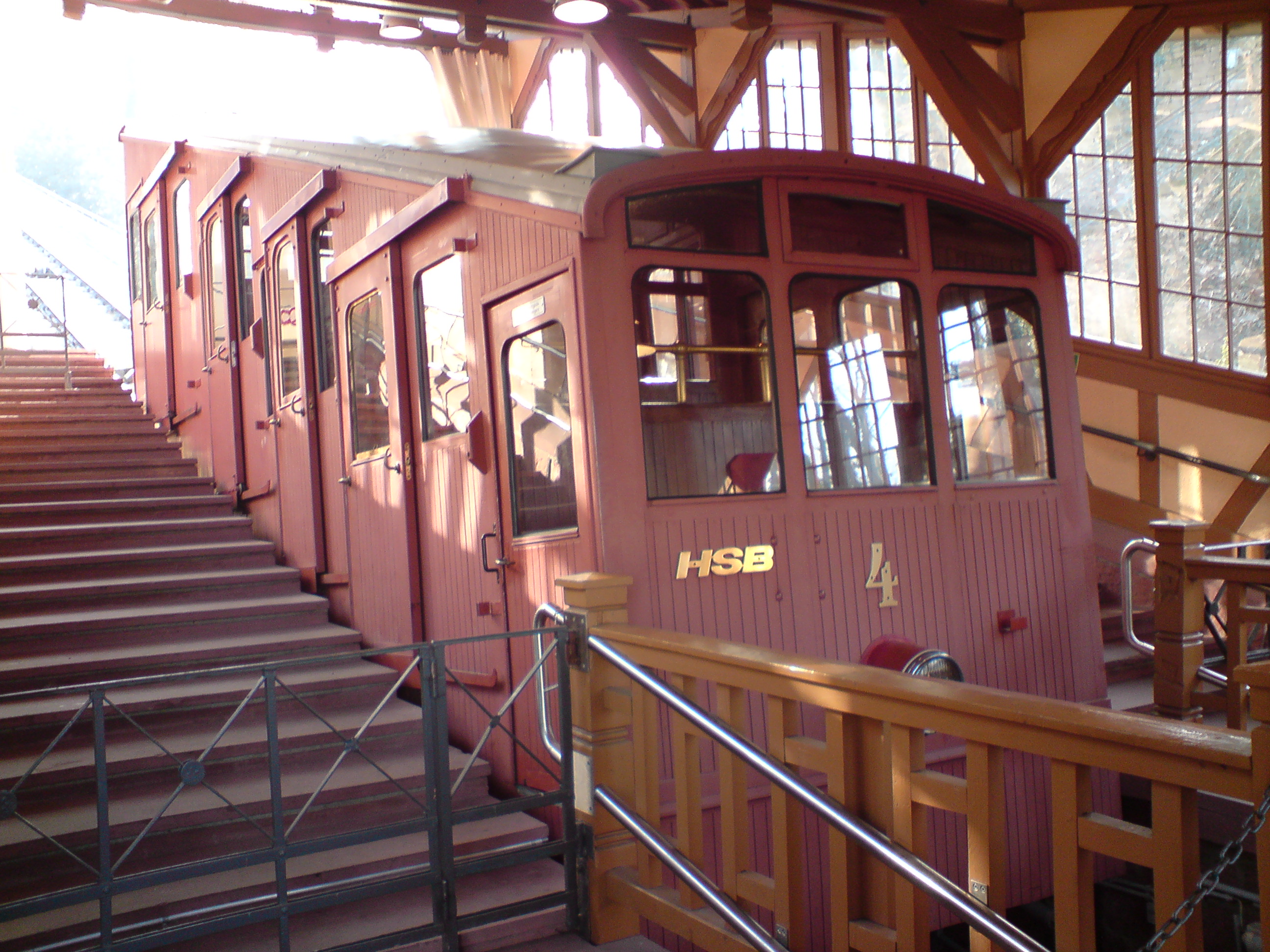 Bergbahn fahren